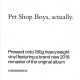 Pet Shop Boys - Actually (USA & Europe 02 Mar 2018)