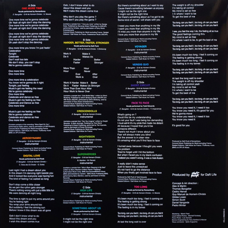 Daft Punk - Discovery (Europe 2023)