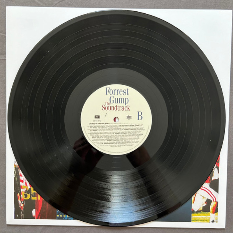 Вінілова платівка  Various - Forrest Gump (The Soundtrack) (Vinyl, LP, Compilation, Reissue, Stereo)