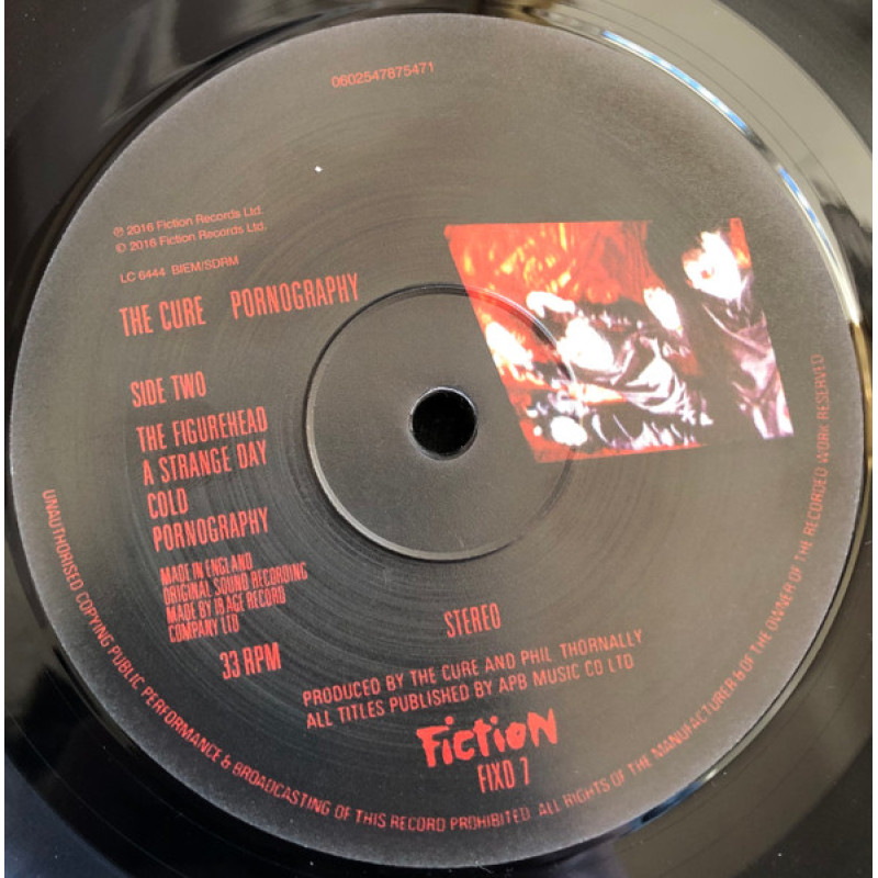 The Cure - Pornography (Europe 2022)