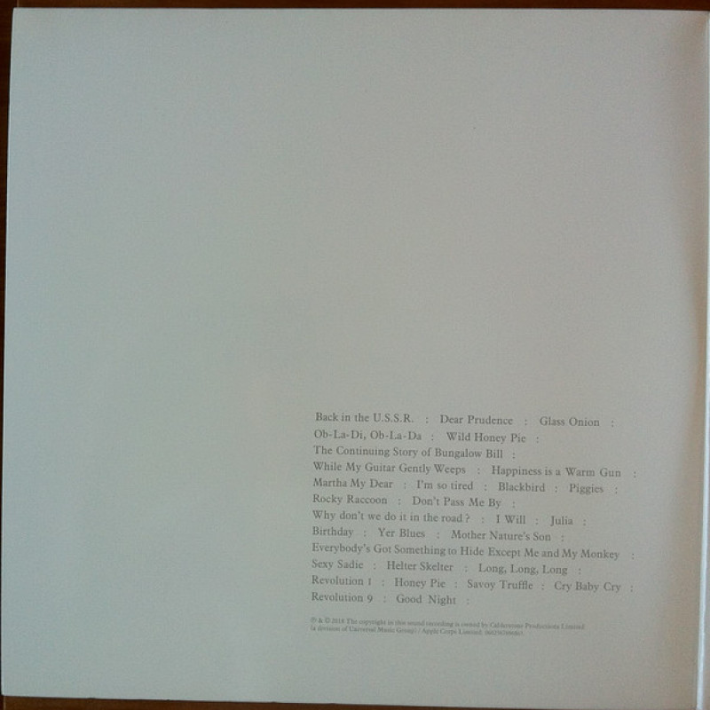 Вінілова платівка  The Beatles - The Beatles (Vinyl, LP, Album, Reissue, Remastered, Stereo)