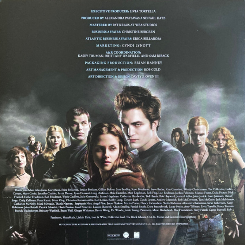 Вінілова платівка  Various - Twilight (Original Motion Picture Soundtrack) (Vinyl, LP, Compilation, Reissue)