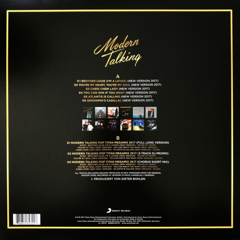 Вінілова платівка  Modern Talking - Back For Gold - The New Versions (Vinyl, LP, Album)