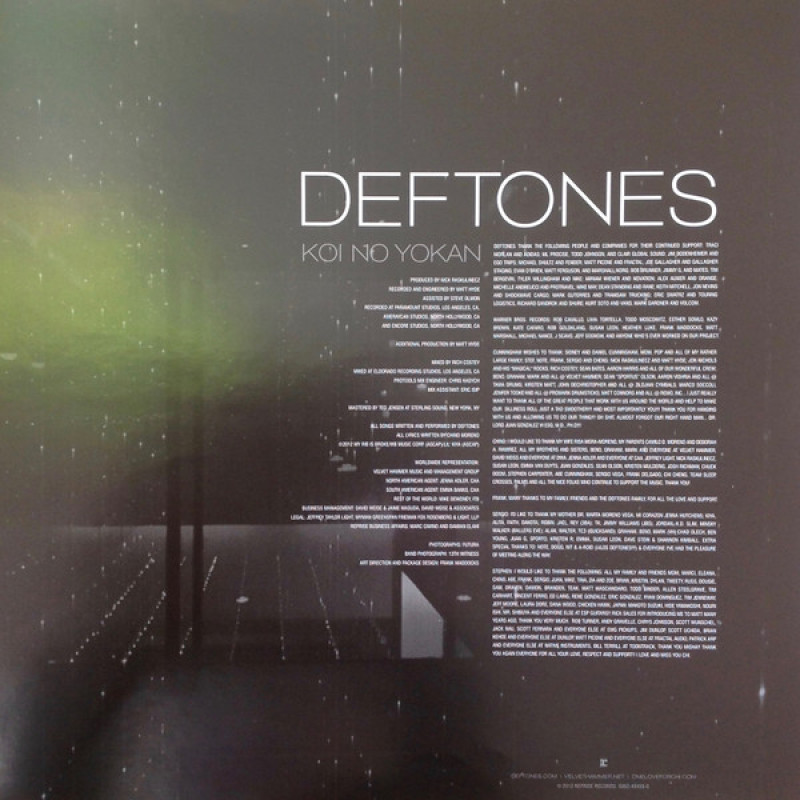 Вінілова платівка  Deftones - Koi No Yokan (Vinyl, LP, Album)