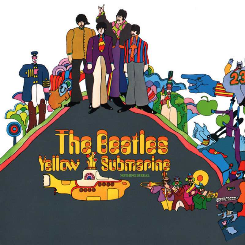 Вінілова платівка  The Beatles - Yellow Submarine (Vinyl, LP, Album, Reissue, Remastered, Stereo)
