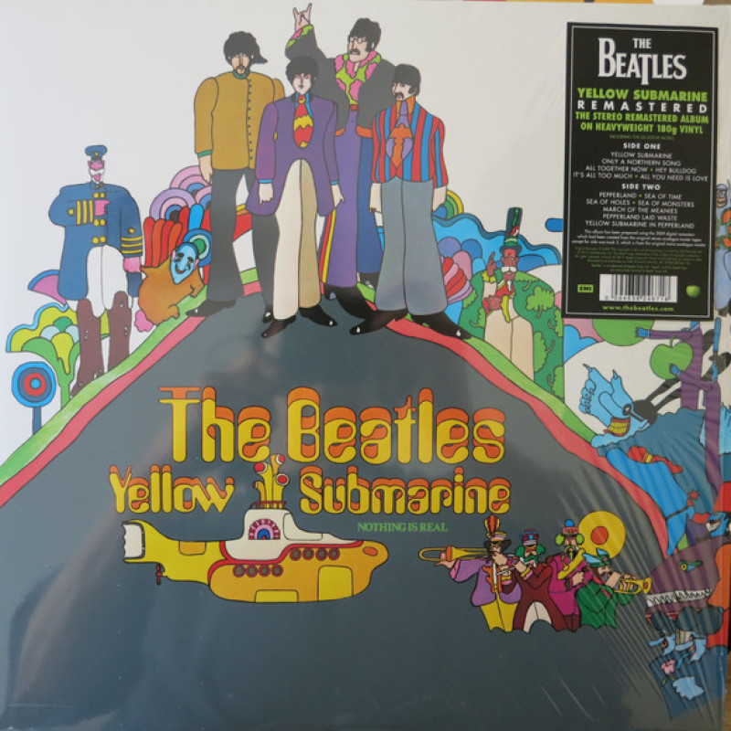 Вінілова платівка  The Beatles - Yellow Submarine (Vinyl, LP, Album, Reissue, Remastered, Stereo)