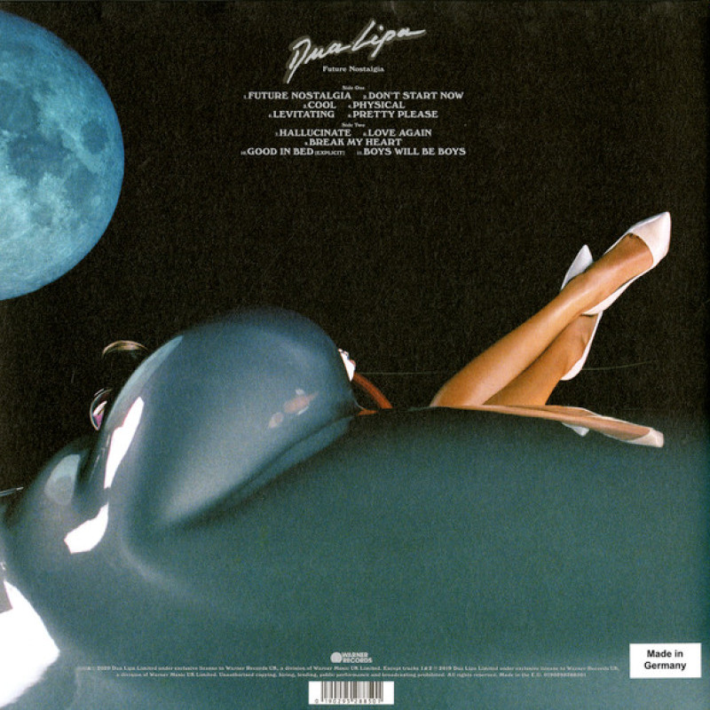 Dua Lipa - Future Nostalgia (USA & Europe 27 Mar 2020)