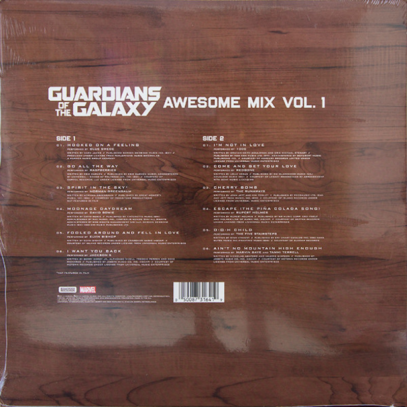 Вінілова платівка  Various - Guardians Of The Galaxy Awesome Mix Vol. 1 (Vinyl, LP, Compilation)