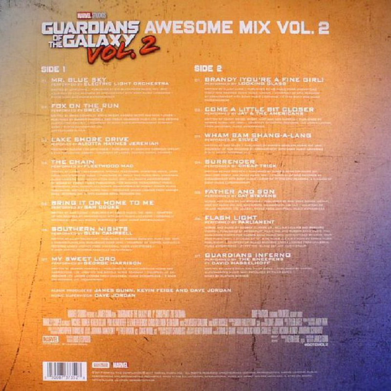 Вінілова платівка  Various - Guardians Of The Galaxy Vol. 2 Awesome Mix Vol. 2 (Vinyl, LP, Compilation)