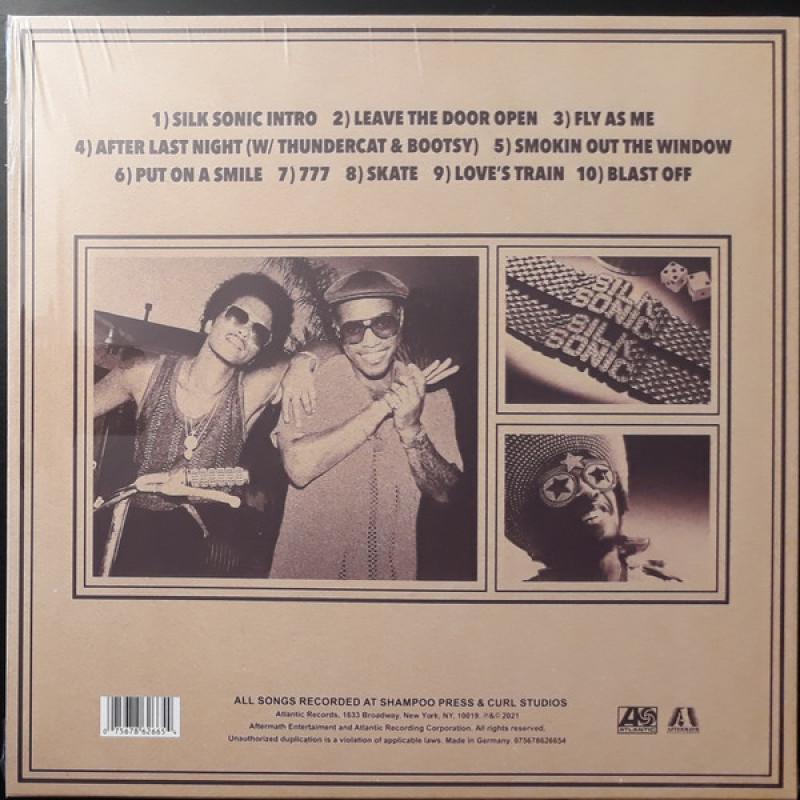 Вінілова платівка  Silk Sonic - An Evening With Silk Sonic (Vinyl, LP, Album, Reissue)