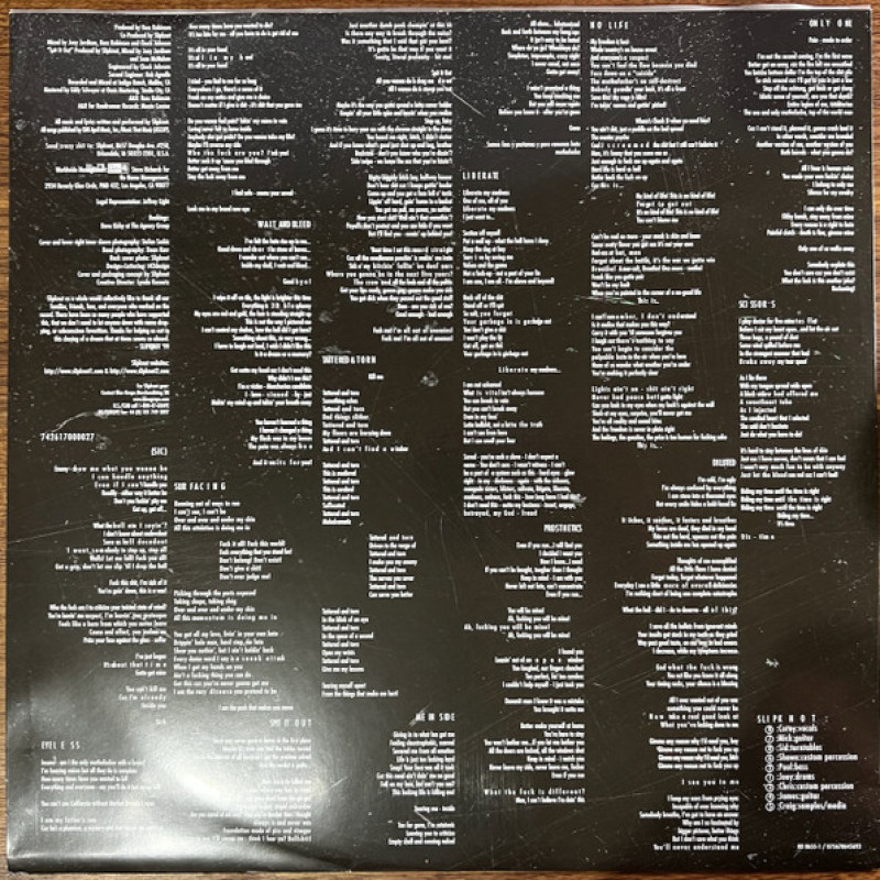 Вінілова платівка  Slipknot - Slipknot (Vinyl, LP, Album, Limited Edition, Reissue, Repress)