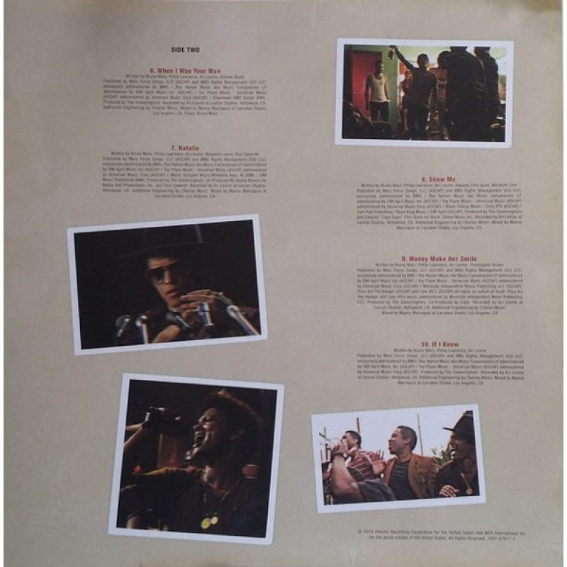 Bruno Mars - Unorthodox Jukebox (Europe 11 Dec 2012)