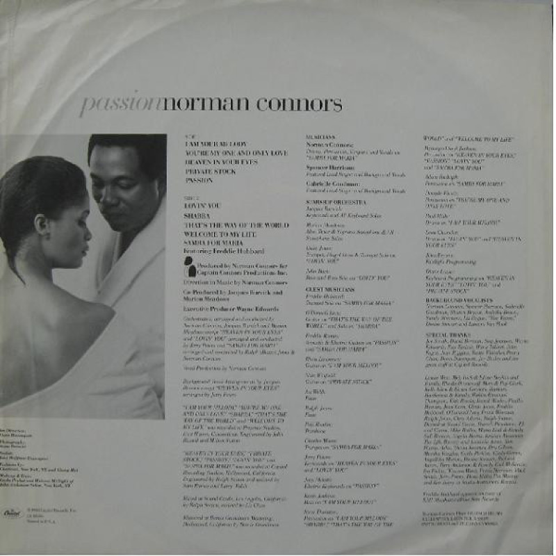 Norman Connors - Passion (US 1988)