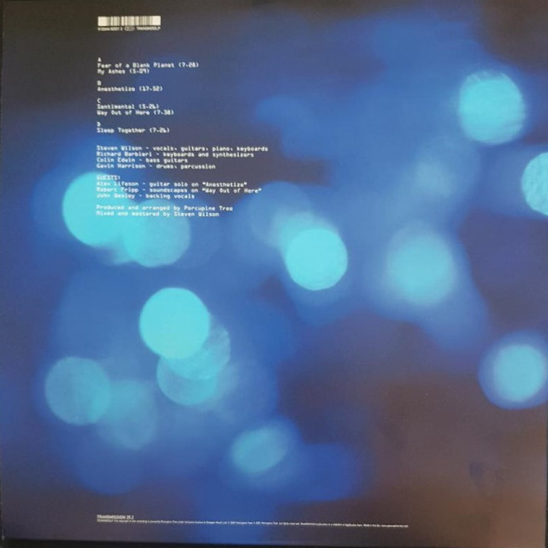 Вінілова платівка  Porcupine Tree - Fear Of A Blank Planet (Vinyl, LP, Album, Reissue)