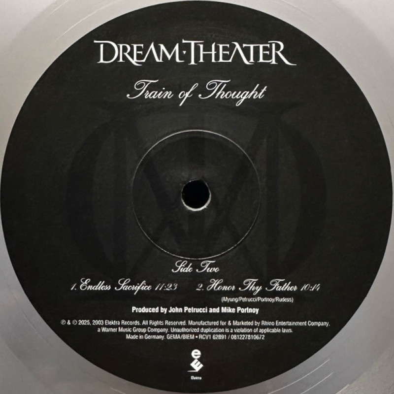 Вінілова платівка  Dream Theater - Train Of Thought (Vinyl, LP, Album, Reissue)