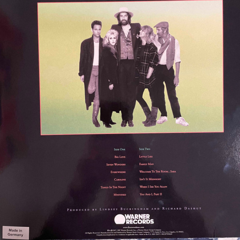 Вінілова платівка  Fleetwood Mac - Tango In The Night (Vinyl, LP, Album, Reissue, Remastered)