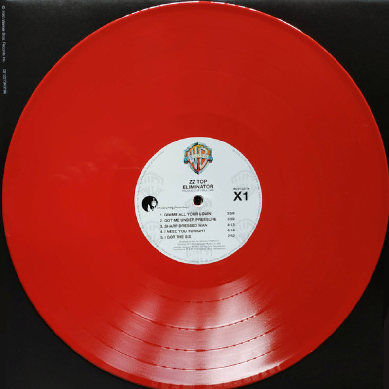 Вінілова платівка  ZZ Top - Eliminator (Vinyl, LP, Album, Reissue, Remastered)