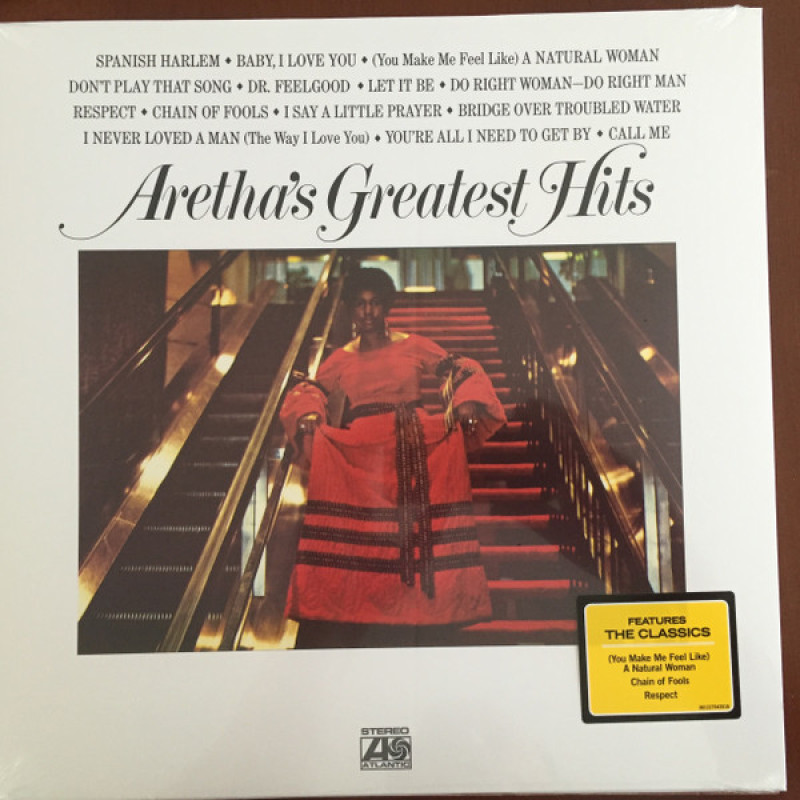 Вінілова платівка  Aretha Franklin - Aretha's Greatest Hits (Vinyl, LP, Compilation, Reissue)