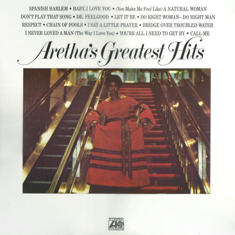 Вінілова платівка  Aretha Franklin - Aretha's Greatest Hits (Vinyl, LP, Compilation, Reissue)