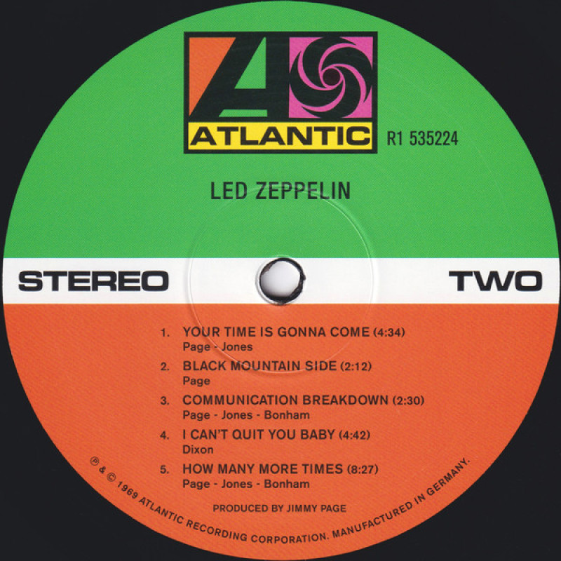 Led Zeppelin - Led Zeppelin (Europe 2020)