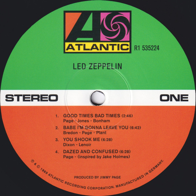 Led Zeppelin - Led Zeppelin (Europe 2020)