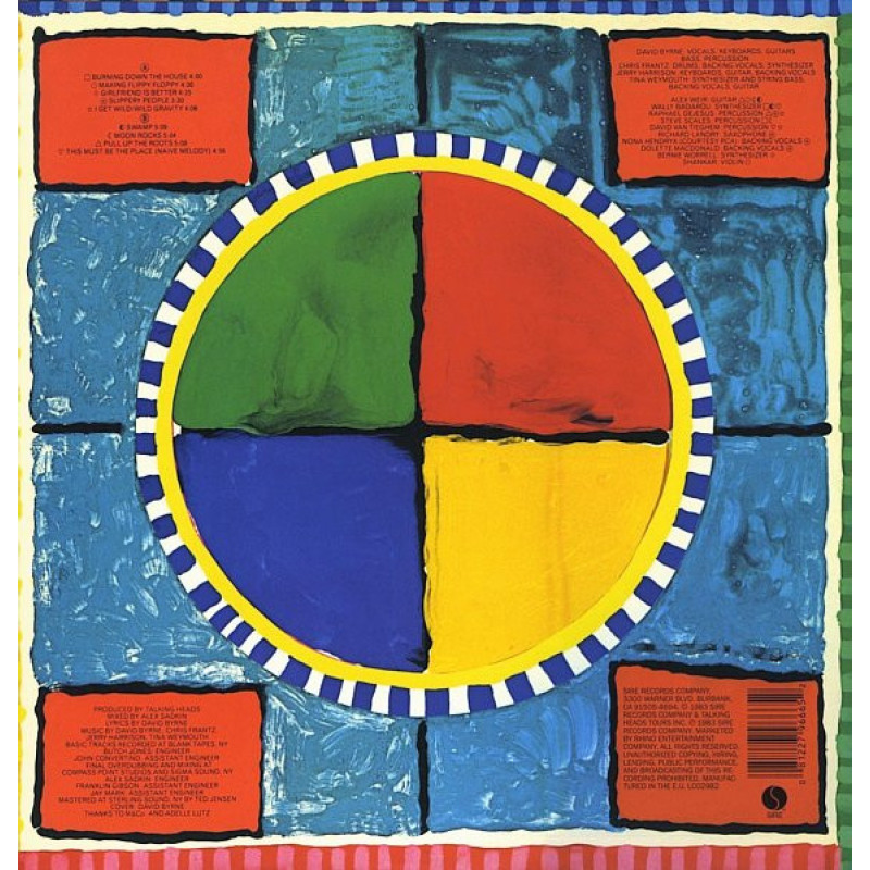 Talking Heads - Speaking In Tongues (Europe 2013)