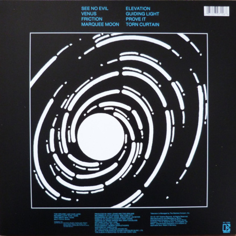 Television - Marquee Moon (Europe 2022)