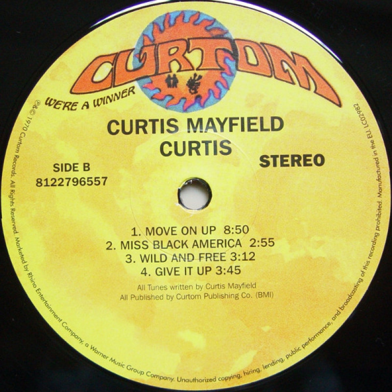 Curtis Mayfield - Curtis (Europe 2013)