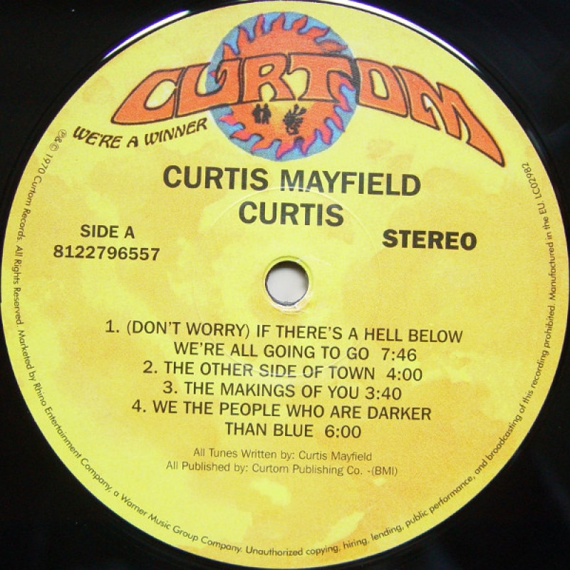 Curtis Mayfield - Curtis (Europe 2013)