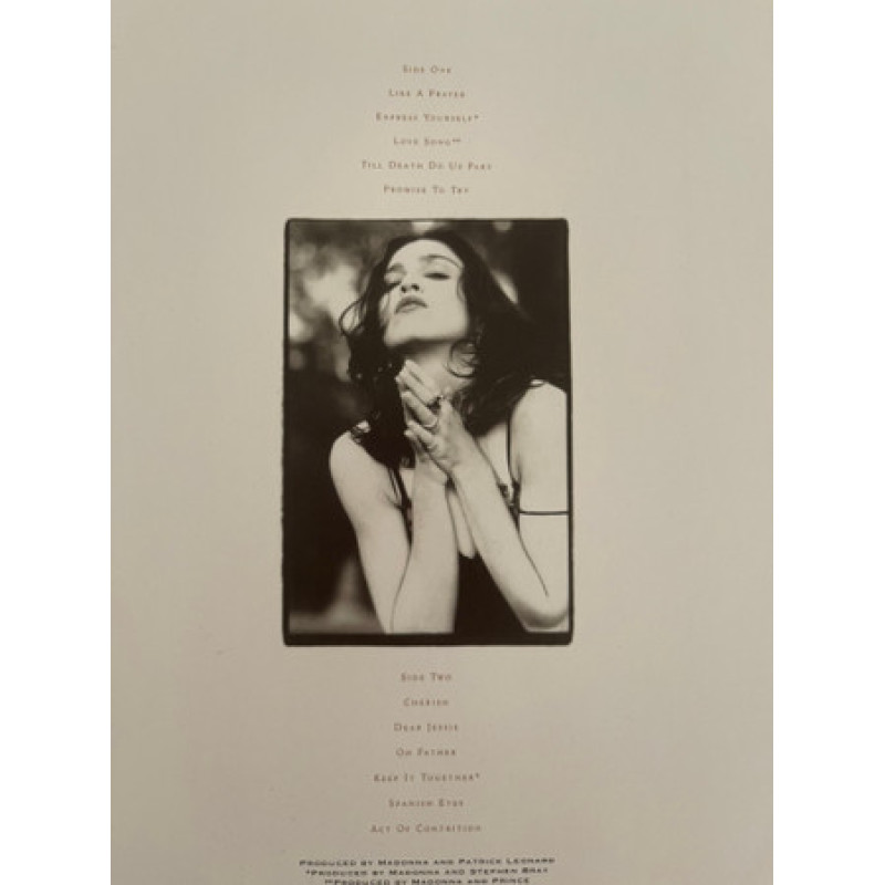 Madonna - Like A Prayer (Europe 2020)
