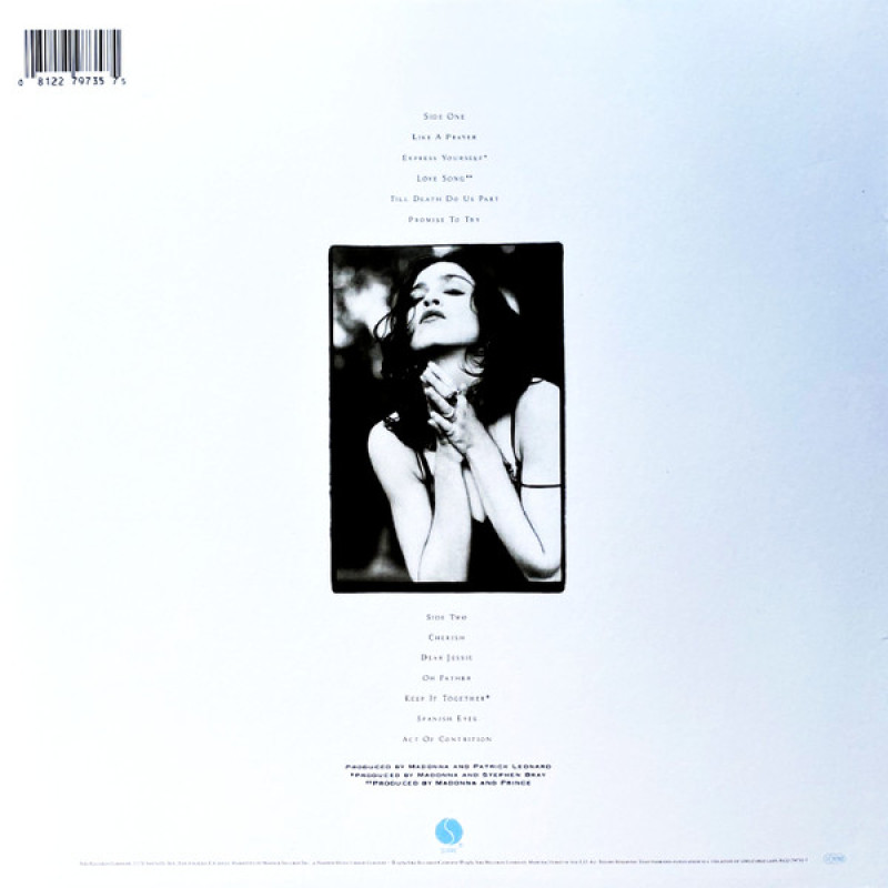 Madonna - Like A Prayer (Europe 2020)