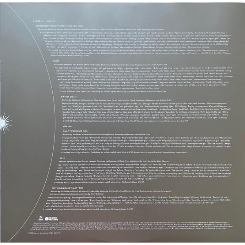 Madonna - Ray Of Light (Europe 2019)