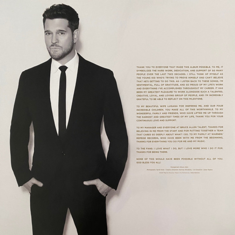 Вінілова платівка  Michael Bublé - The Best Of Bublé (Vinyl, LP, Compilation, Stereo)
