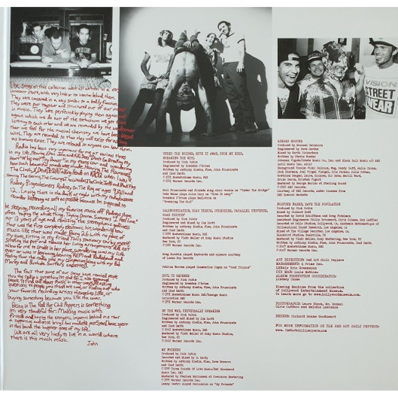 Red Hot Chili Peppers - Greatest Hits (Europe 2020)