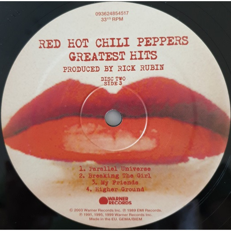 Red Hot Chili Peppers - Greatest Hits (Europe 2020)