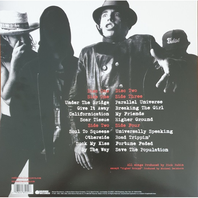 Red Hot Chili Peppers - Greatest Hits (Europe 2020)