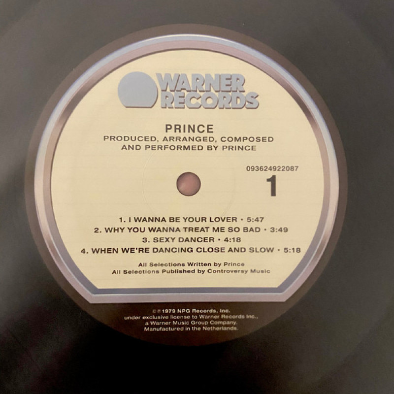 Вінілова платівка  Prince - Prince (Vinyl, LP, Album, Reissue)