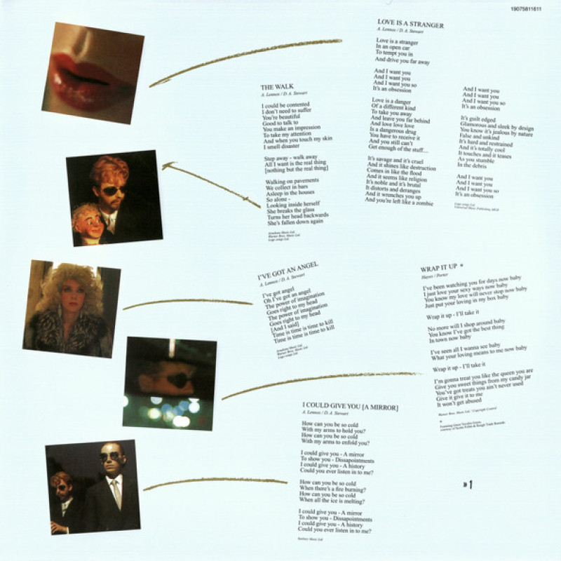 Вінілова платівка  Eurythmics - Sweet Dreams (Are Made Of This) (Vinyl, LP, Album, Reissue, Remastered)