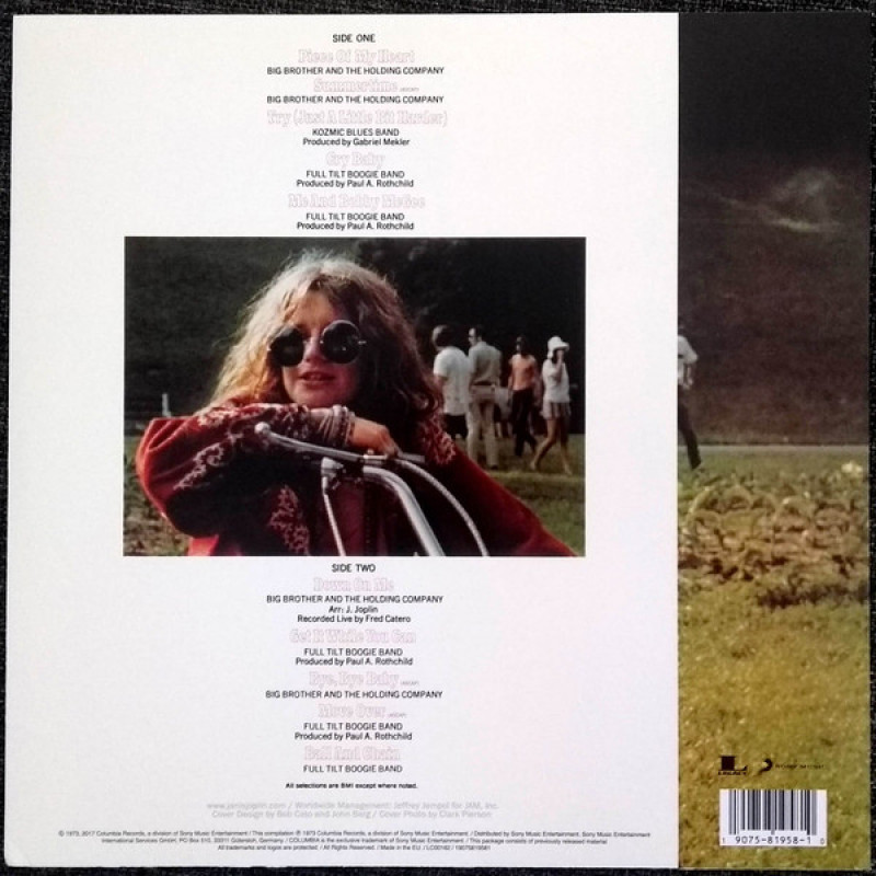 Вінілова платівка  Janis Joplin - Janis Joplin's Greatest Hits (Vinyl, LP, Compilation, Reissue)