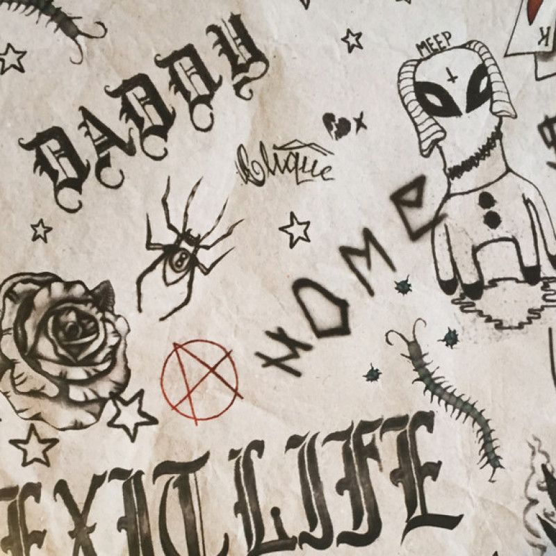 Вінілова платівка  Lil Peep - Come Over When You're Sober, Pt. 1 & Pt. 2 (Vinyl, LP, EP)