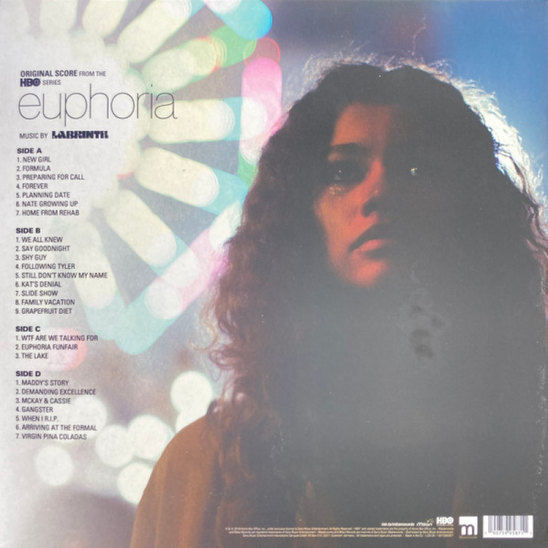 Вінілова платівка  Labrinth - Euphoria (Original Score From The HBO Series) (Vinyl, LP, Album, Repress)