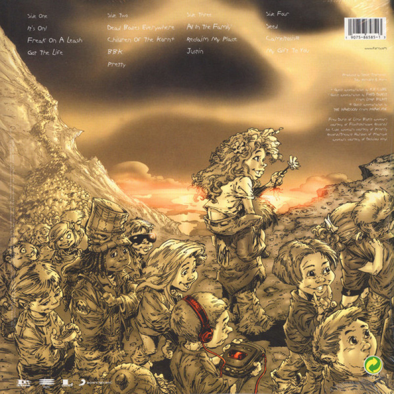 Вінілова платівка  Korn - Follow The Leader (Vinyl, LP, Album, Reissue, Stereo)