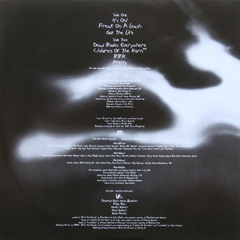 Вінілова платівка  Korn - Follow The Leader (Vinyl, LP, Album, Reissue, Stereo)