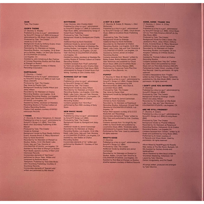 Tyler, The Creator - Igor (Europe 2019)