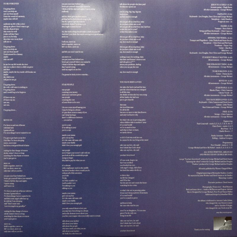 Вінілова платівка George Michael - Older Vinyl, LP, Album, Reissue, Remastered, Stereo