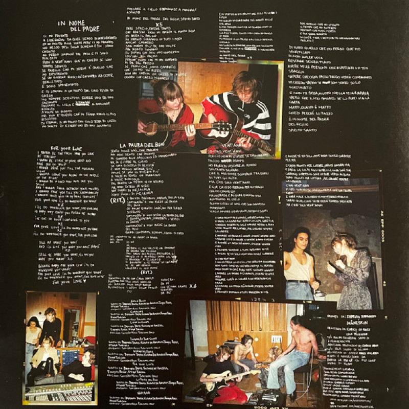 Вінілова платівка  Måneskin - Teatro D'Ira - Vol.I (Vinyl, LP, Album, Reissue)