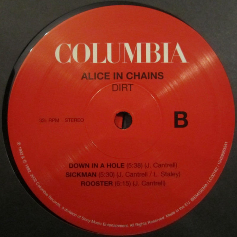 Alice In Chains - Dirt (Europe 23 Sep 2022)