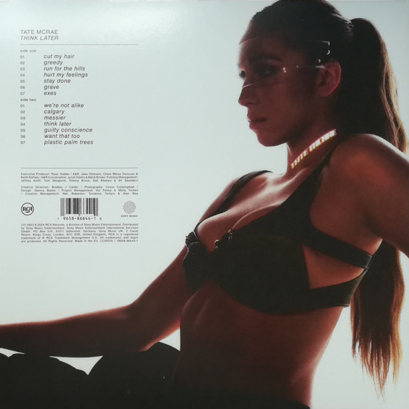 Вінілова платівка  Tate McRae - Think Later (Vinyl, LP, Album)
