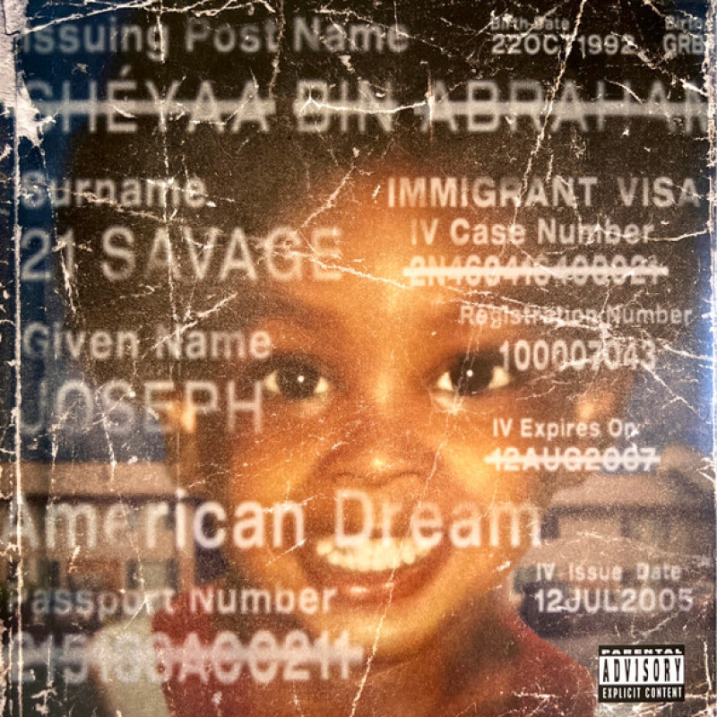 Вінілова платівка  21 Savage - American Dream (Vinyl, LP, Album)
