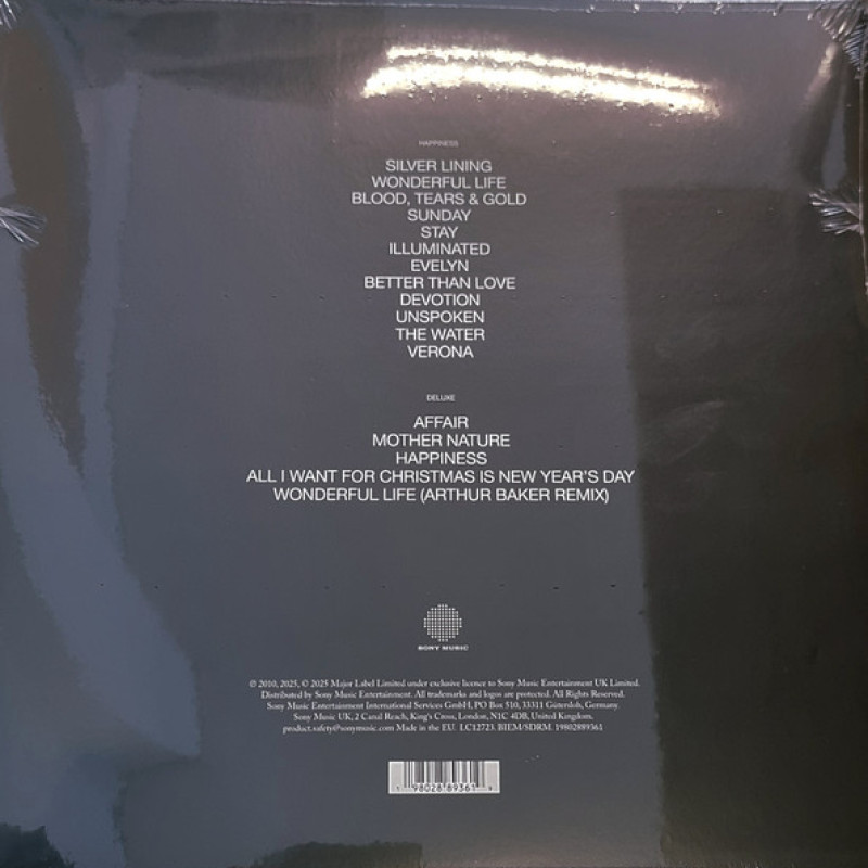 Вінілова платівка  Hurts - Happiness (Vinyl, LP, Album, Limited Edition, Picture Disc, Reissue)